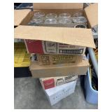 9 Boxes Glass Mason Jars For Canning