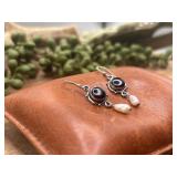 .925 Sterling Silver Dangle Earrings
