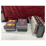 Bundle of dvdï¿½s, and cd sets.