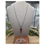 Ruby Raang Studio handcrafted necklace features a