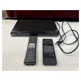 3pc. Sony Dvd player and remotes.