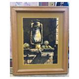 Vintage 1960s Mid-Century serigraph art print