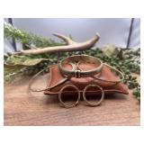 Judith Ripka earrings and Monet Bracelets.