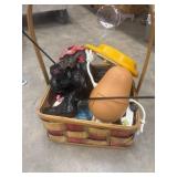 Basket full of toys
