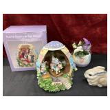 3 pc. Resin Bunny Family