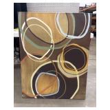 ï¿½14 Friday Square I" abstract art piece by Jeni