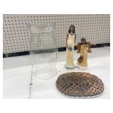 2004 Homco Home Interiors "Aliya" and "Angel"