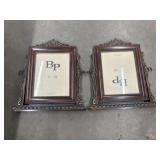 BP Industries 8"x10" frame features a dark brown