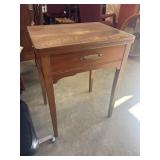 Empty Sewing Machine Cabinet