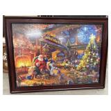 Framed "Santa