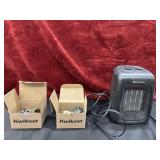 Comfort Zone portable ceramic heater and more.