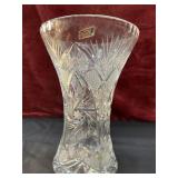 Violetta 24% lead crystal vase. Poland