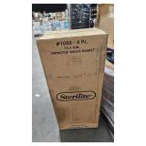 8 cases of Sterilite garbage can