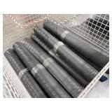 Wire Crate Full of Rubber Non-Slip Mats