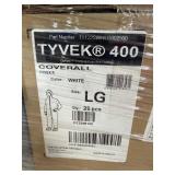 Pallet of DuPont TYVEK 400 Coveralls Size Large,