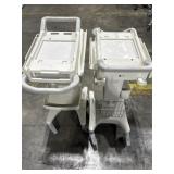 Set of 2  PageWriter Mobile Trolley/Cart designed