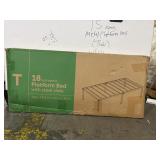 Pallet of 18-inch Metal Platform Bed Bases