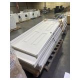 Pallet of 10 Single Door Systems. White in Color.