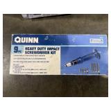 Quin Heavy Duty Impact Screwdriver Kit in Box