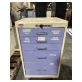 specialized mobile medical cart featuring