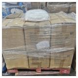 Pallet of White Fitted Twin Bed Sheets