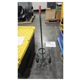 This is a green Harper Trucks industrial-grade