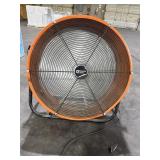 Commercial Electric shop fan. Used. Does work.