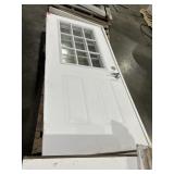 Pallet of two doors.