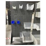 heavy-duty single-sided louvered panel rack with