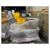Pallet of Mop Buckets with Ringers