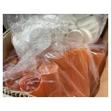 4 BOXES NEW TALL PRESCRIPTION MEDICATION BOTTLES