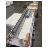 Pallet of 9 Single White Door Systems/Frames No