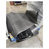 Two Black Office Mats