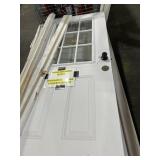 Pallet of two doors.