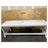specialized medical or industrial mobile table,