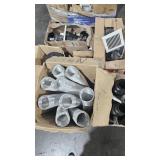 Pallet of dryer vents and hoses