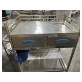 5 stainless steel medical utility cart features