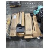 7 boxes of brooms 6 per box.