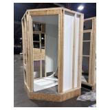 Unfinished shower ready to install needs hardware