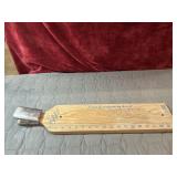 Evans Lunker Board, a vintage wooden fillet and