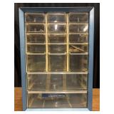 Akro-Mils Blue Metal Nuts Bolts Parts Organizer