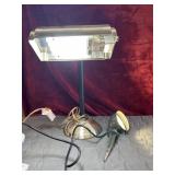 Daylight brand desk lamp and landscape light.