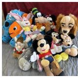 Disney animals Nemo, Mickey, Minnie, and more.