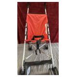 Lightweight Red Umbrella Stroller