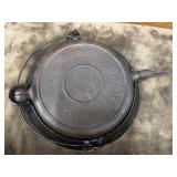 Wagner Ware cast iron waffle iron.