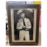 Framed photograph features actor Don Knotts in