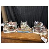 Christmas Streets porcelain houses the Mill, the
