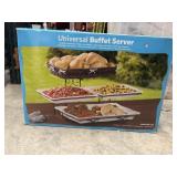 Universal buffet server new in the box