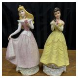 Disney Princess Dolls, Belle and Sleeping Beauty.