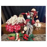 Handmade "Button Buddy" snowman features legs
